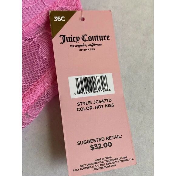 Juicy Couture Sexy Extreme Push Up Bra 36C - Picture 3 of 6
